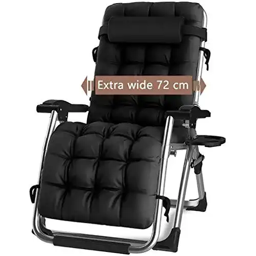 Relaxliege DQCHAIR Klappbare Sonnenliege für Garten und Strand