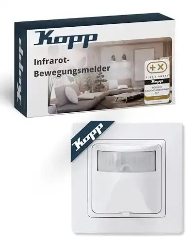 Bewegungsmelder Unterputz Kopp 808102014 INFRAcontrol mit 180 Grad Erkennung