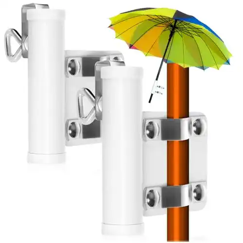 Sonnenschirmhalter für Balkongeländer im 2er Set