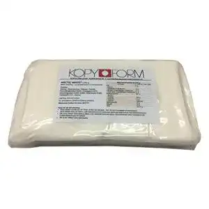 Rollfondant Kopyform Arctic White 1kg Eindeckmasse für Torten