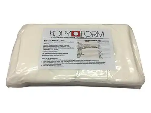 Rollfondant Kopyform Arctic White 1kg Eindeckmasse für Torten
