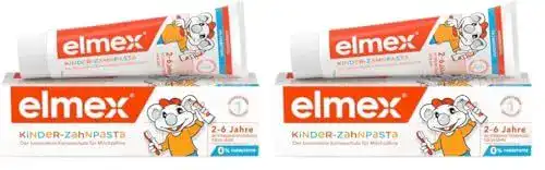 Kinderzahnpasta ohne Fluorid für 2-6 Jahre – elmex 50ml