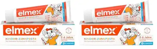 Kinderzahnpasta ohne Fluorid für 2-6 Jahre – elmex 50ml