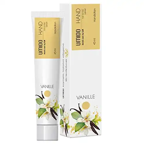 Umido Handcreme Set mit Vanille-Extrakt – 4 Stück 45 ml
