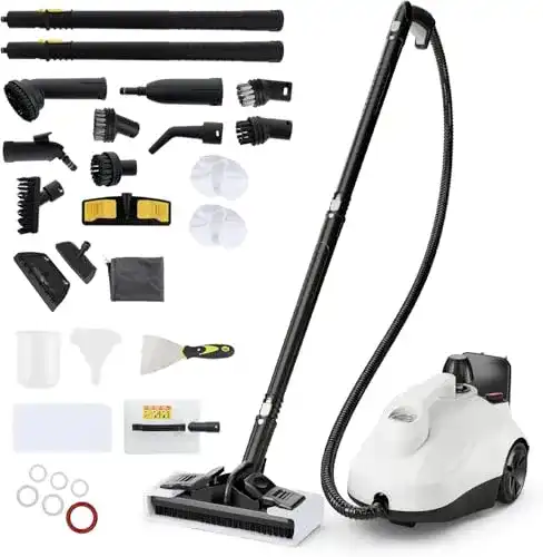 Dampfsauger Relax4Life Dampfreiniger 2000W mit 5 bar Dampfdruck