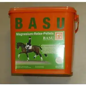 BASU Magnesium Relax Pellets für Pferde 8 kg – Magnesium Supplement