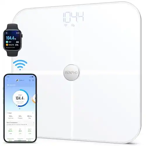 Renpho Körperfettwaage mit WLAN und Fitness Tracking