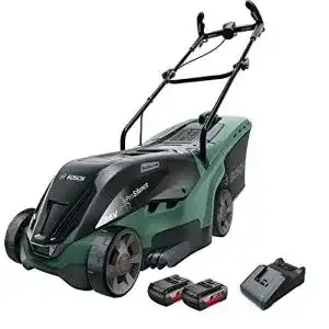 Bosch Akku Rasenmäher UniversalRotak 36-560 mit 36 Volt und 2x 2.0 Ah Akku