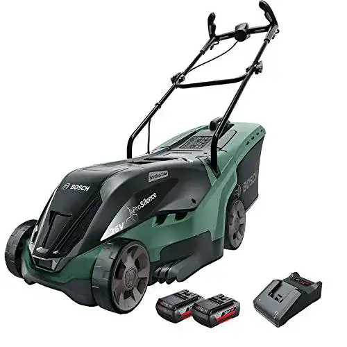 Bosch Akku Rasenmäher UniversalRotak 36-560 mit 36 Volt und 2x 2.0 Ah Akku