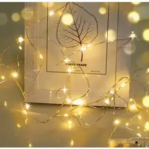 LED Lichterkette Cshare, 3m mit 30 LEDs aus Draht