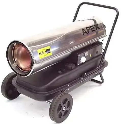 Ölheizgebläse D&L Edelstahl Heizkanone 30 kW Dieselheizung