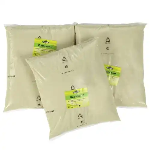 Chinchillasand Dehner Badesand für Nager, 3 x 5 kg (15 kg)