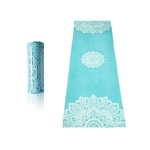 Yoga Handtuch von Yoga Design Lab – rutschfest, leicht und aus recyceltem Material