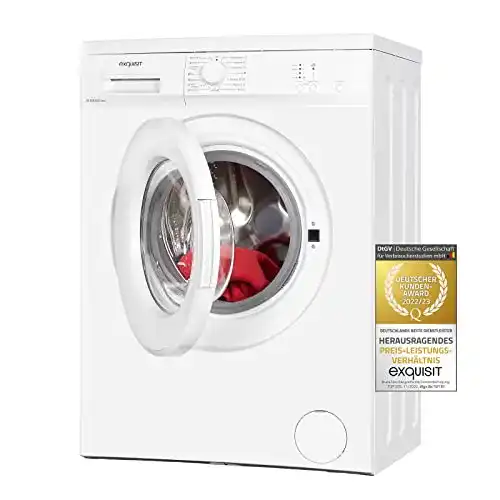 Exquisit Waschmaschine WA6010-060D mit 6 kg Fassungsvermögen