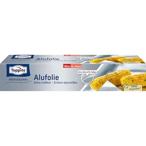 Toppits Alufolie 150 m extrabreit im 1er Pack