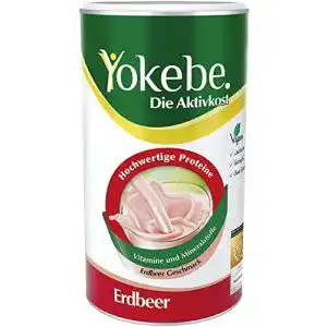 Yokebe Diät-Shake Erdbeer für kalorienreduzierte Ernährung