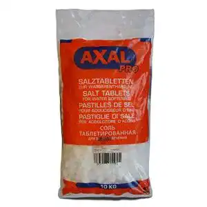 Poolsalz Axal Pro 10 kg Salztabletten für Wasserenthärtungsanlagen