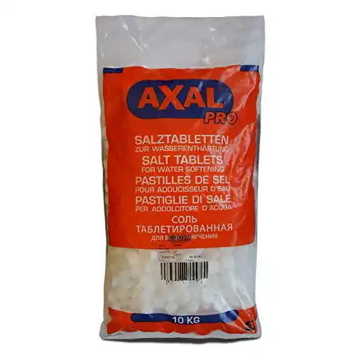 Poolsalz Axal Pro 10 kg Salztabletten für Wasserenthärtungsanlagen