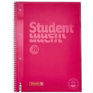 Collegeblock Brunnen 1067928126 Notizblock für Studenten in Pink