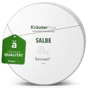 Beinwellsalbe von Kräutermax – Hochdosierte Creme zur Linderung