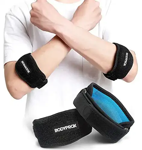 Ellenbogenspange Bodyprox zur Linderung von Ellenbogenschmerzen