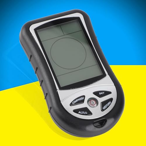 Höhenmesser Alomejor Digitaler Höhenmesser mit Barometer und Kompass