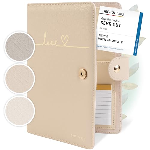 Mutterpasshülle Twivee Love Organizer mit Magnetverschluss