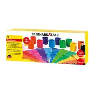 Eberhard Faber Tuschkasten 575613 EFA Color Malfertige 13 Farben
