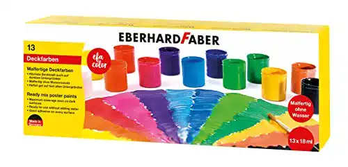 Eberhard Faber Tuschkasten 575613 EFA Color Malfertige 13 Farben