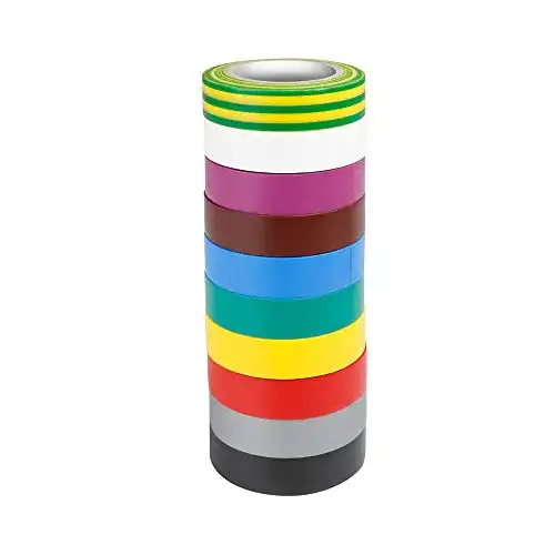 Isolierband Adam Hall Accessories 580813 RNB 10 – 10 Farben