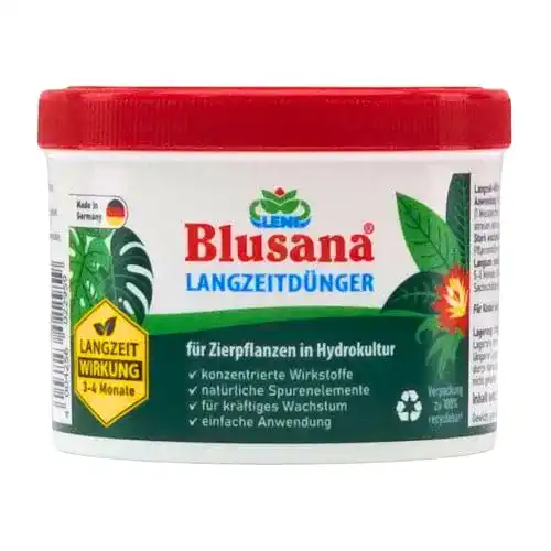 Hydrokultur Dünger Blusana Leni 500ml mit Lewatit HD50