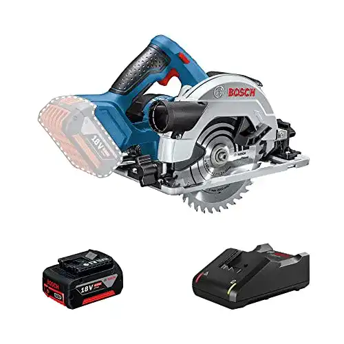 Akku-Handkreissäge Bosch Professional 18V GKS 18V-57 mit 5.0 Ah Akku