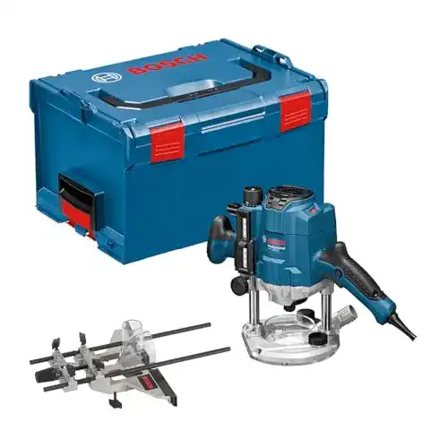 Oberfräse Bosch Professional GOF 1250 CE mit Maulschlüssel 19 mm