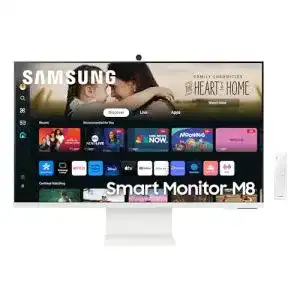 Samsung M80D Smart Monitor, 32 Zoll, 4K AI Upscaling, UHD, Höhenverstellbar