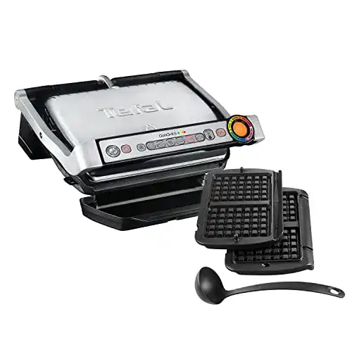 Tefal Optigrill GC716D Kontaktgrill in Schwarz