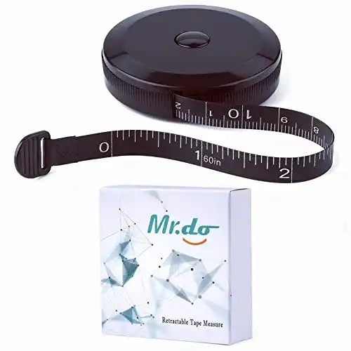 Körpermaßband Mr.do Einziehbar 150 cm mit analoge Skala