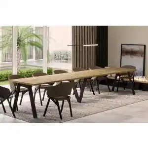 Ausziehtisch Endo-Möbel XXL Esstisch Lungo 130 cm bis 405 cm