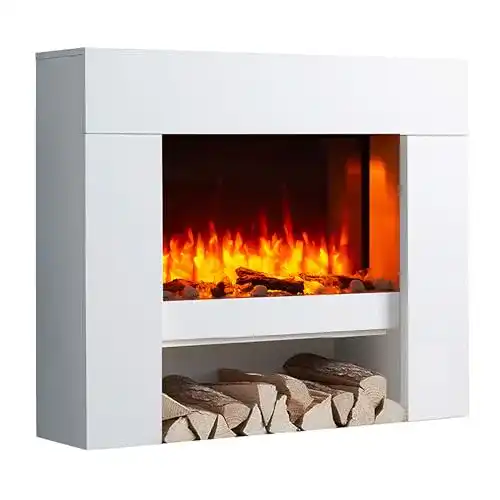 Balderia Elektrokamin Naran Elektrischer Standkamin mit 3D-Flammeneffekt