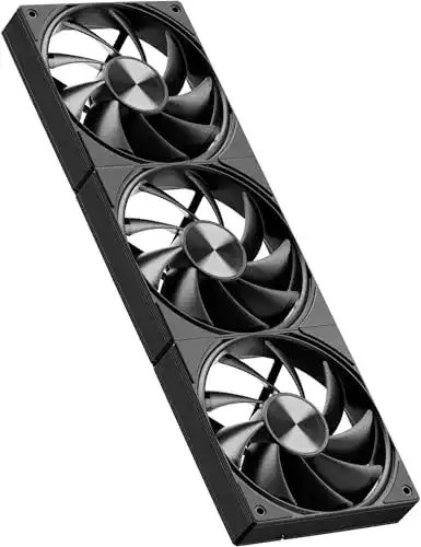 upHere Gaming U3K3 PC Lüfter, 4-Pin PWM 120mm mit hoher Kühlleistung