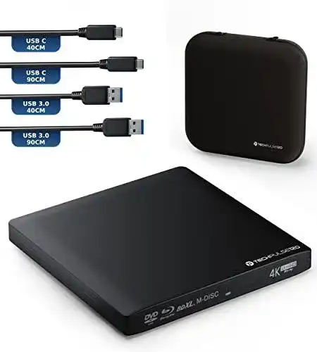 Blu-ray Brenner intern techPulse120 externes USB 3.1 USB-C