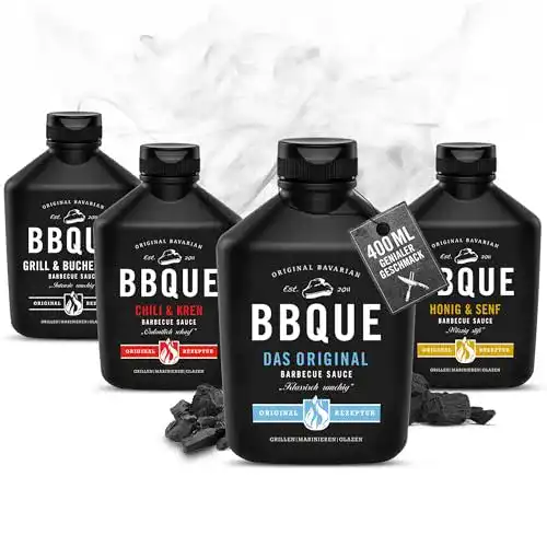BBQUE Vorteilspaket Original Bayrische Barbecue Saucen im Vergleich