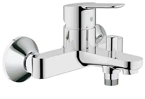 Badewannenarmatur Grohe BauEdge mit integriertem Rücklaufventil