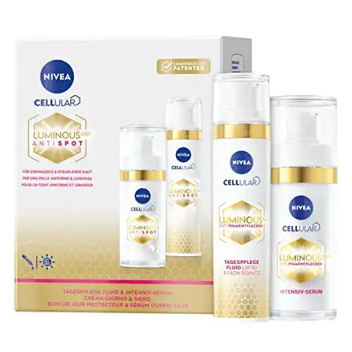 Gesichtspflege-Set Nivea Cellular Luminous 630 Tagespflege Fluid