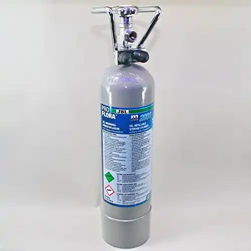 CO₂-Flasche 2 kg JBL ProFlora M 2000 Silver CO2 Mehrwegflasche