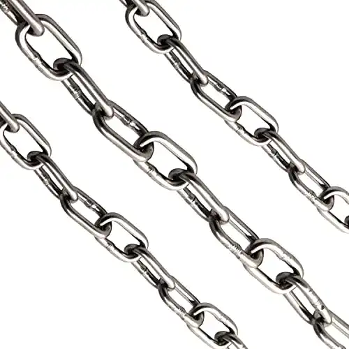 Ankerkette Opiol Quality Kette kurzgliedrig 2 mm DIN 766 aus Edelstahl
