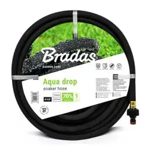 Perlschlauch Bradas WAD1/2015 Aqua-Drop 1/2 Zoll, 15 m für effiziente Bewässerung