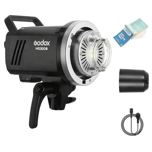 Godox MS300V Studioblitz 300W mit LED Modellierungslampe und X-System