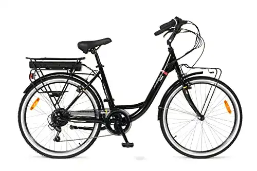 Urban Bike I-Bike Unisex Elektrofahrrad für Erwachsene, City Easy Urban