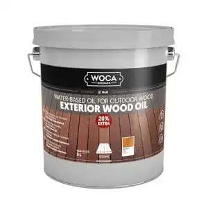 Terrassenöl WOCA 617981A Exterior Öl, Natur 3 Liter