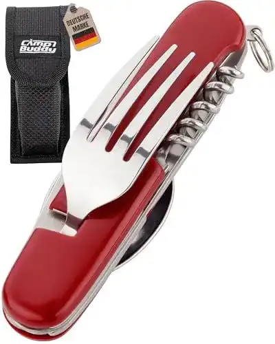 Campingbesteck Camp Buddy Outdoor Besteck für unterwegs